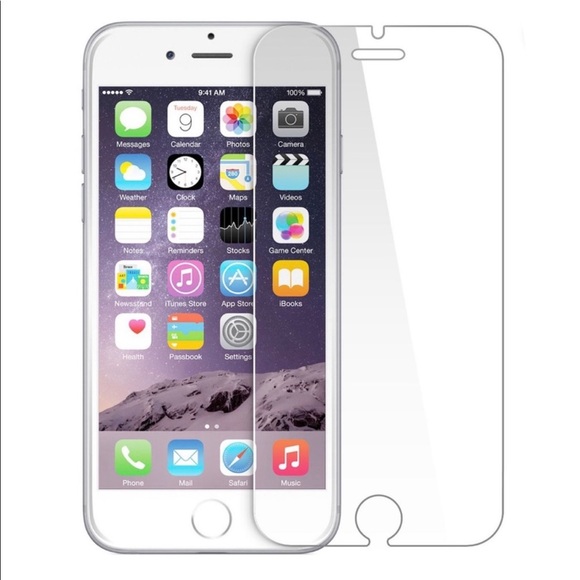 KUTECK iPhone 7 tempered glass screen protector cellphone protection Clear new - Picture 2 of 4